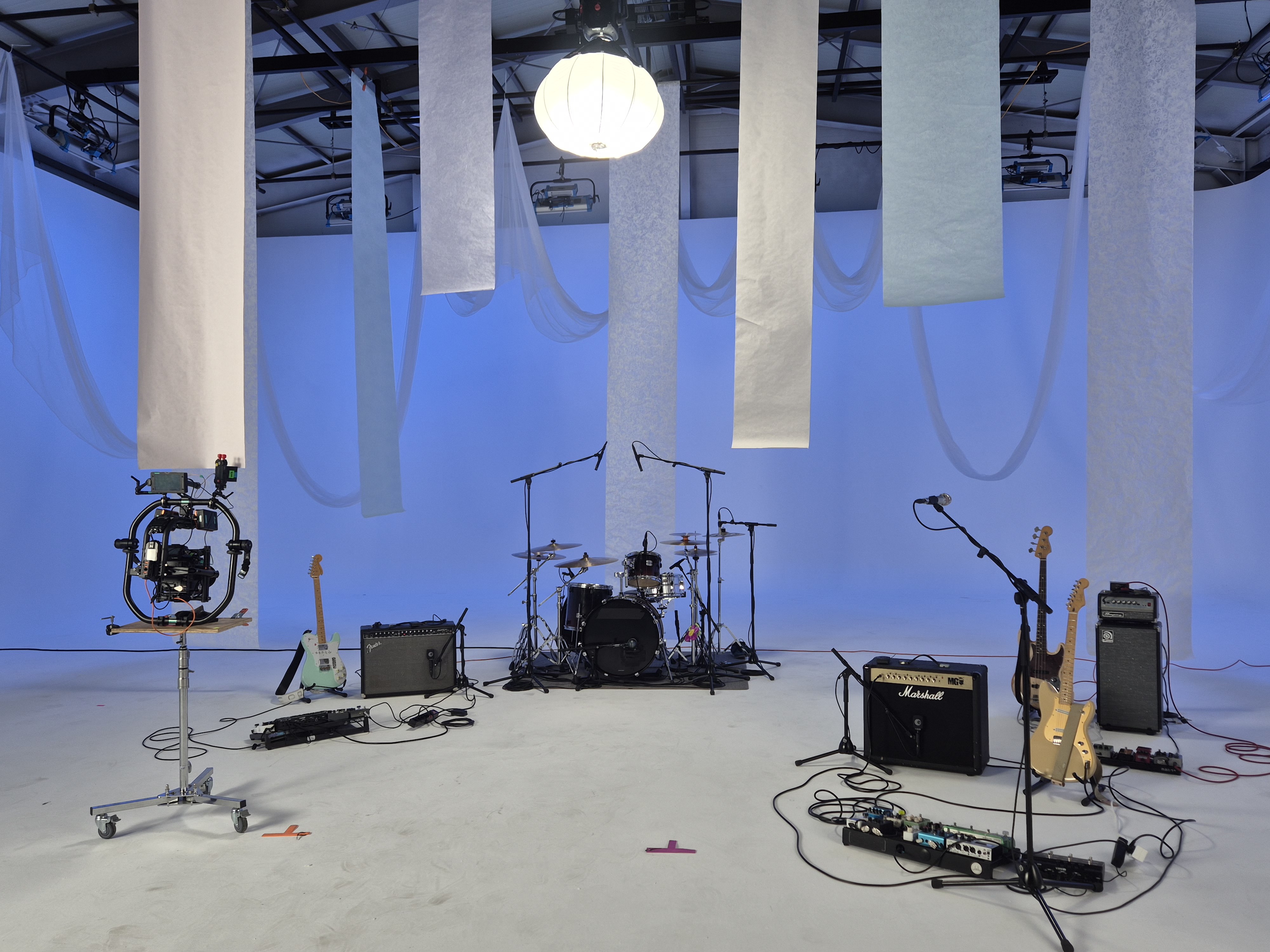 파주 스튜디오 뮤직비디오 촬영용 밴드악기 렌탈